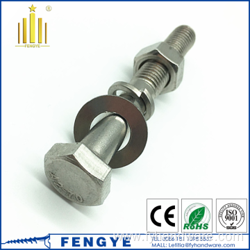 New price stainless steel m16 hex bolt